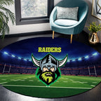 Canberra Raiders Round Rug Rug 1JPDRAI